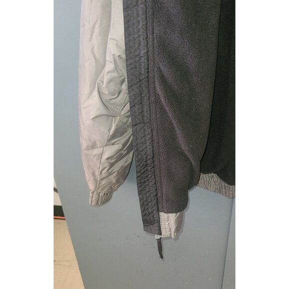 Harriton Men's Large Jacket Full Zip Charcoal Gray Soft Lining Zip Pockets - Picture 5 of 7